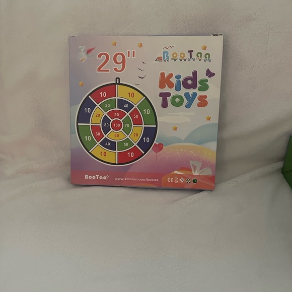BooTaa Other - Kids Dart Board Game - Colorful Fun New